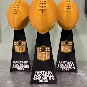Fantasy Football Championship Trophy