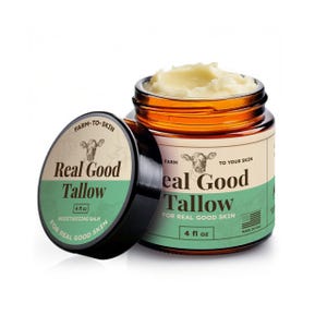 Real tallow face moisturizer