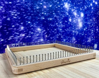 Heartstring Pin Loom – 12" Wooden Weaving Loom (30x30cm)