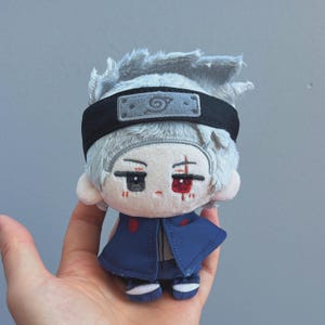 Anime plushie, Popular anime plush key charm for bags and keys, Chibi Anime plushies, Gift for anime lovers, Anime chili doll, gift