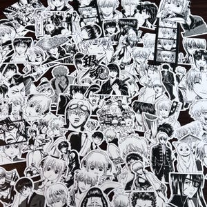 Anime manga sticker, assorted waterproof anime manga stickers for water-bottle, laptop, notebook, phone case, manga anime prints, Stickers