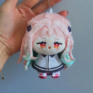 Nene Anime plushie, TBHK anime plush key charm for bags and keys, Chibi Anime plushies, Gift for anime lovers, Anime chili doll, gift