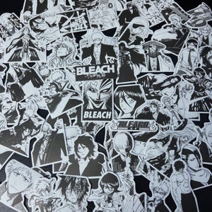 REAPER ANIME manga sticker, assorted waterproof anime manga stickers for water-bottle, laptop, notebook, phone case, manga anime prints
