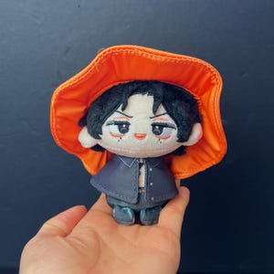 ANIME plushie, Anime plush key charm for bags and keys, Chibi Anime plushies, Gift for anime lovers, Anime chili doll, birthday gift