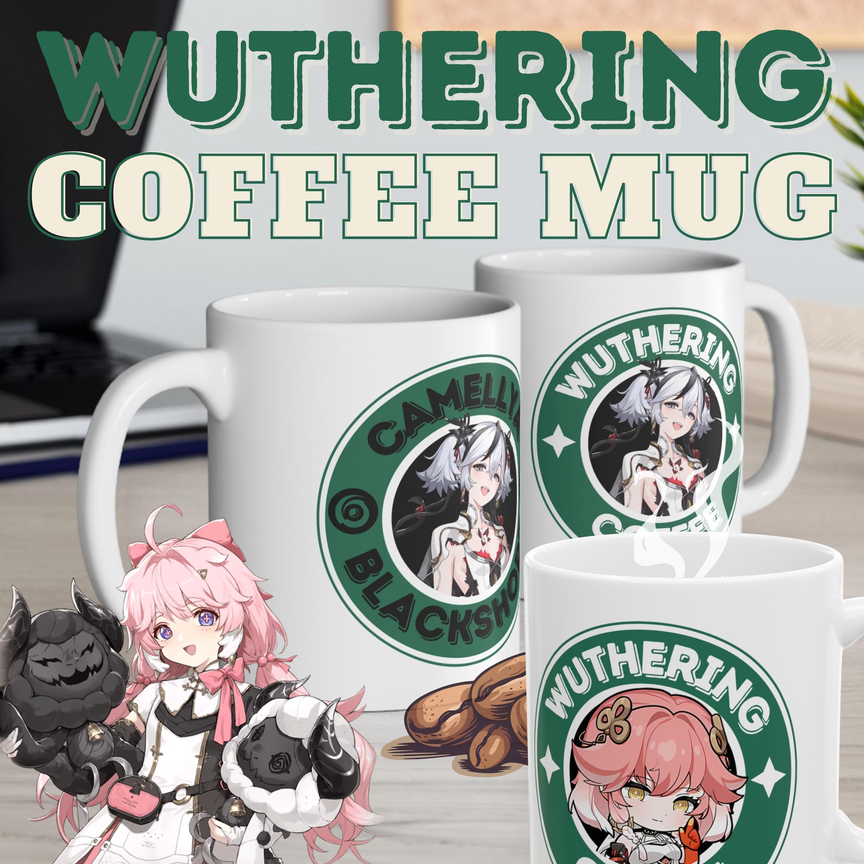 Wuthering wave coffee mug, Starbuck inspired Wuthering character cup, Coffee mug of shorekeeper, changli, jiyan, encore, withering wave gift
