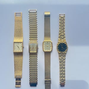 Pick one - 4 gold men’s/unisex watches