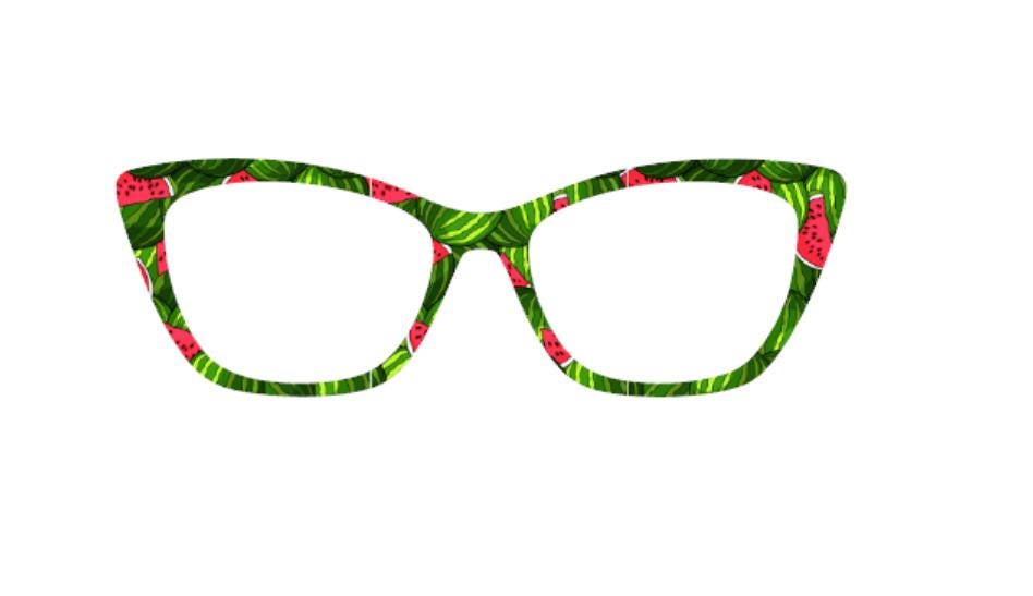 Magnetic Glasses topper watermelon 2