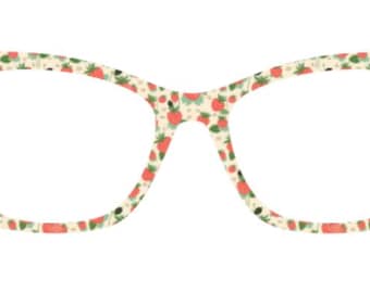 Magnetic Glasses topper RETRO STRAWBERRY 20