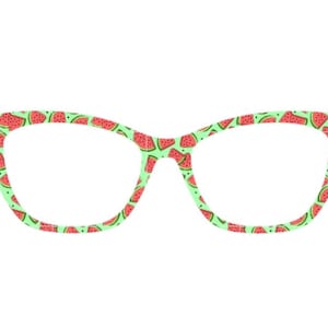 Magnetic Glasses topper watermelon 1