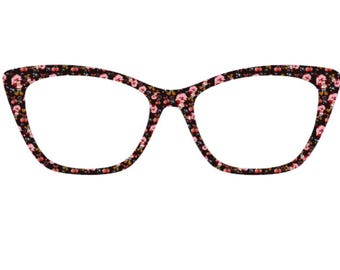 Magnetic Glasses topper STRAWBERRY GIRL 1