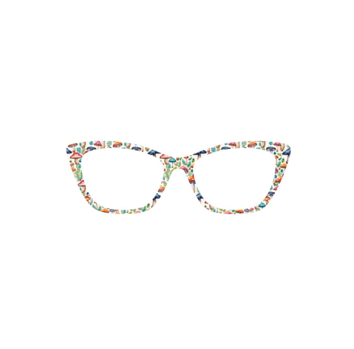 Garniture magnétique pour lunettes, champignons fantaisistes 17