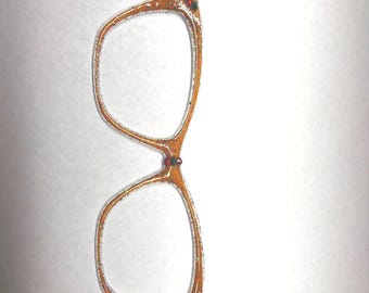 Magnetic Glasses topper Christmas gingerbread with rhinestones limited time