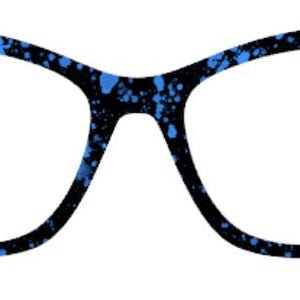 Magnetic Glasses topper PAINT SPLATTER 3