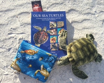 Sea Turtle cosmetic bag