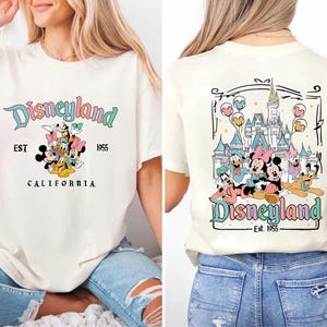 Comfort Colors Disneyland California T Shirt, Disneyland Est. 1955 Shirt, Disneyworld Shirt, Disney Shirt, Mickey And Friends Shirt