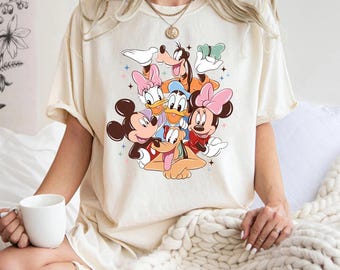 Retro Mickey & Co 1928 Comfort Colors Shirt, Mickey And Co Shirt , Disneyworld Shirts, Family Mickey And Friends Shirt, Disney Family Shirt
