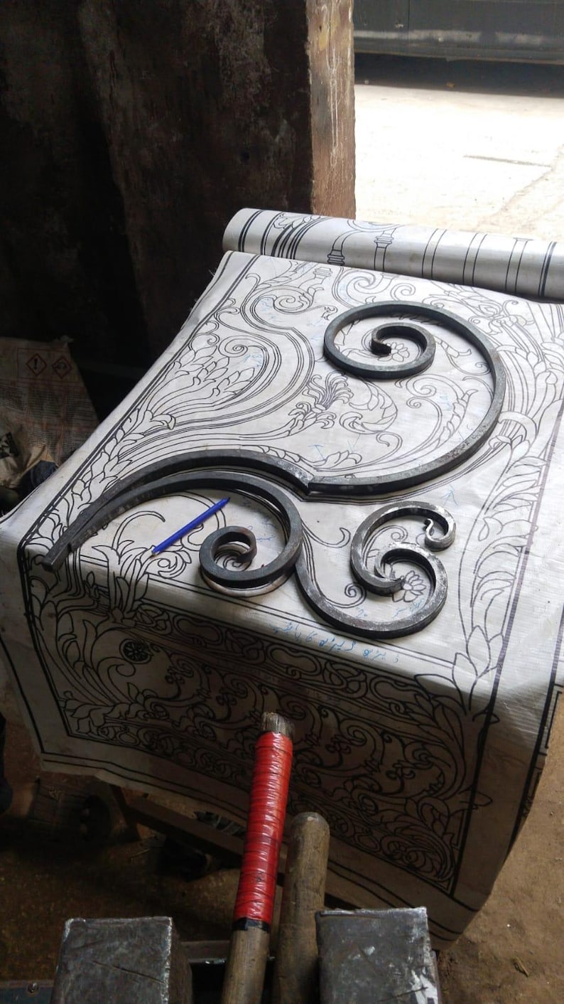 Sajjad & Sons hand-forged wrought iron workshop, Lahore Pakistan