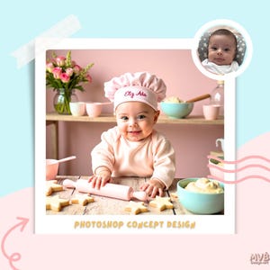 Foto personalizzate per bambini, regalo unico baby shower, ricordo digitale personalizzato, primo compleanno, idea regalo neonato