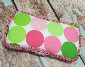 Pink Dot Travel Wipe Case Baby Wipe Case Ready to Ship