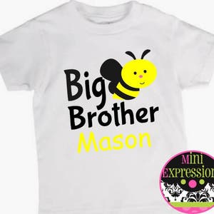 BIG Brother Bee shirt Personalized just for you