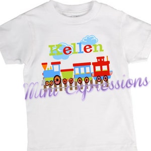 Choo Choo Train shirt Personalized just for that little Train lover of yours