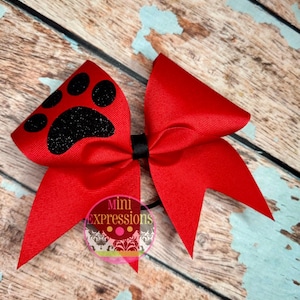 Sideline Cheer bow / school bow/ team bow