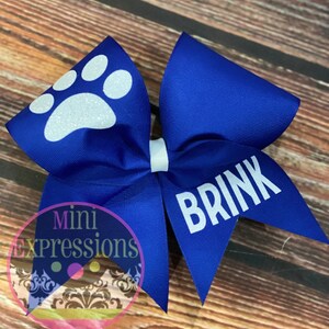 Sideline Cheer bow / school bow/ team bow