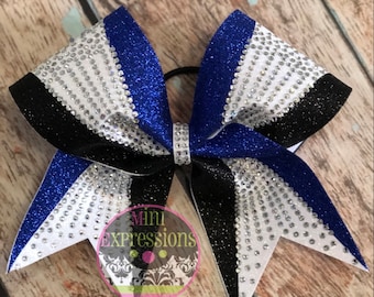 Custom colors Glitter Cheer Bow You Pick Your Colors