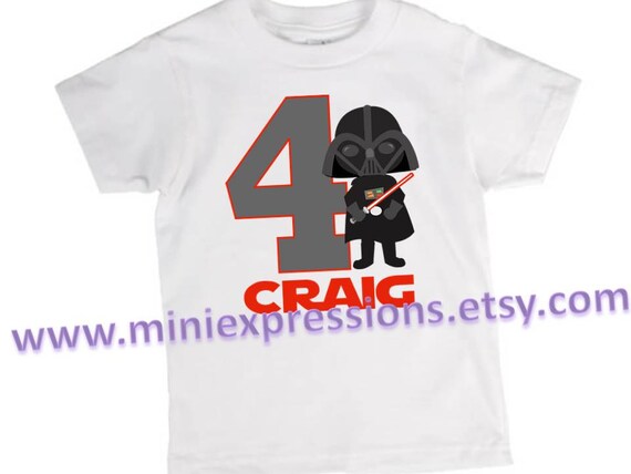 Star Wars Inspired Birthday shirt Personalized | Etsy