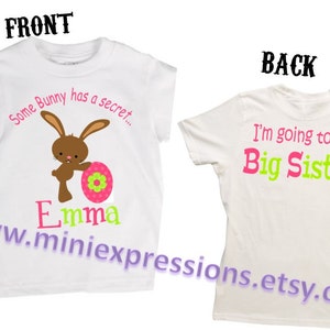 Personalized Some Bunny has a Secret... shirt