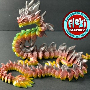 Articulated Dragon  / 3D printed/ flexi Dragon/ fidget toy