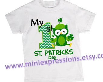 My First St Patrick's day shirt