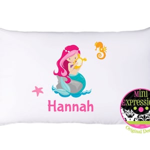 Personalized Mermaid PillowCase