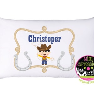 Cowboy  Personalized PillowCase