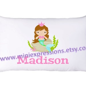 Personalized Mermaid PillowCase