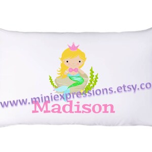 Personalized Mermaid PillowCase