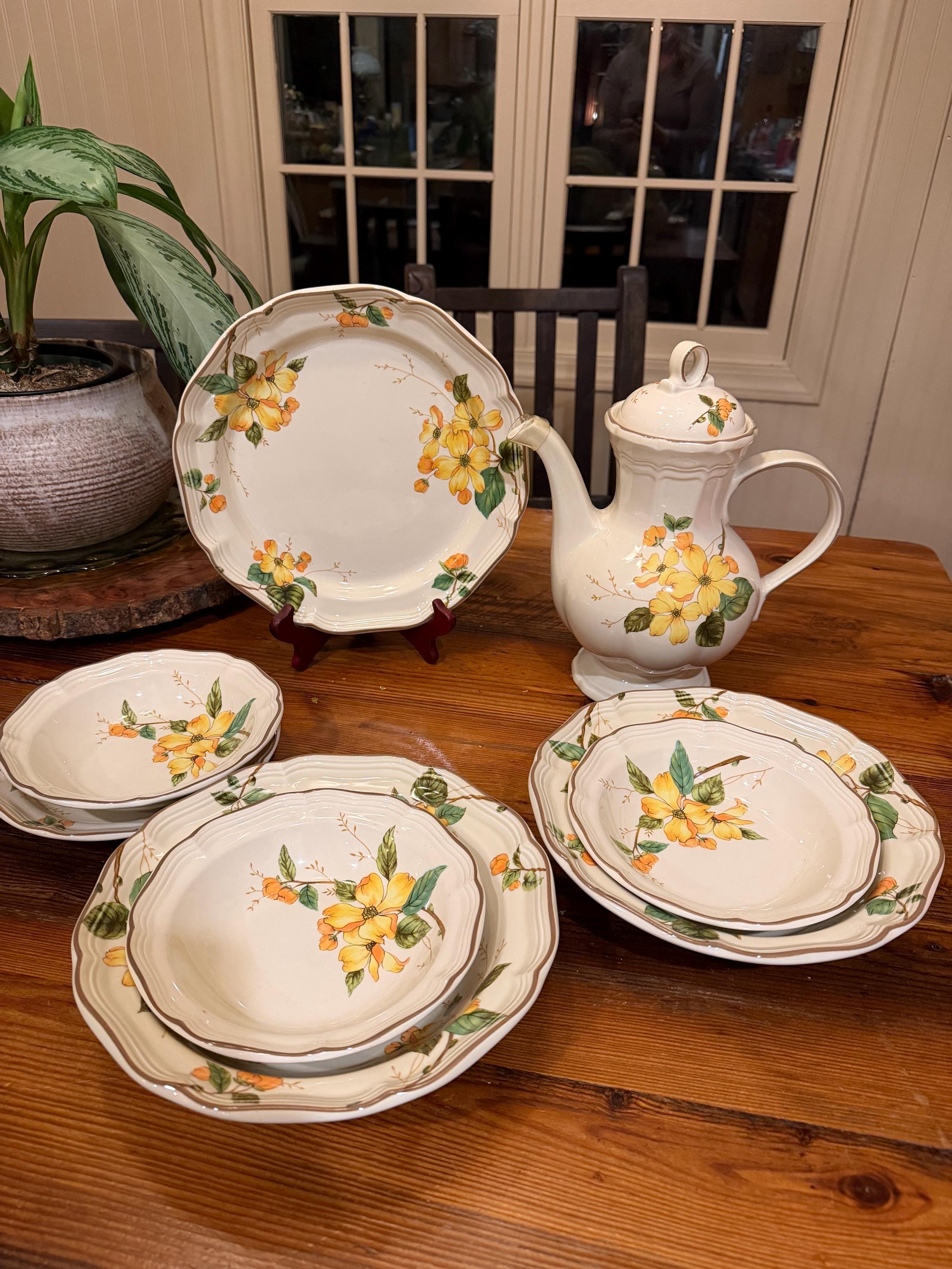 Dinnerware Set for 8 Mikasa - Etsy
