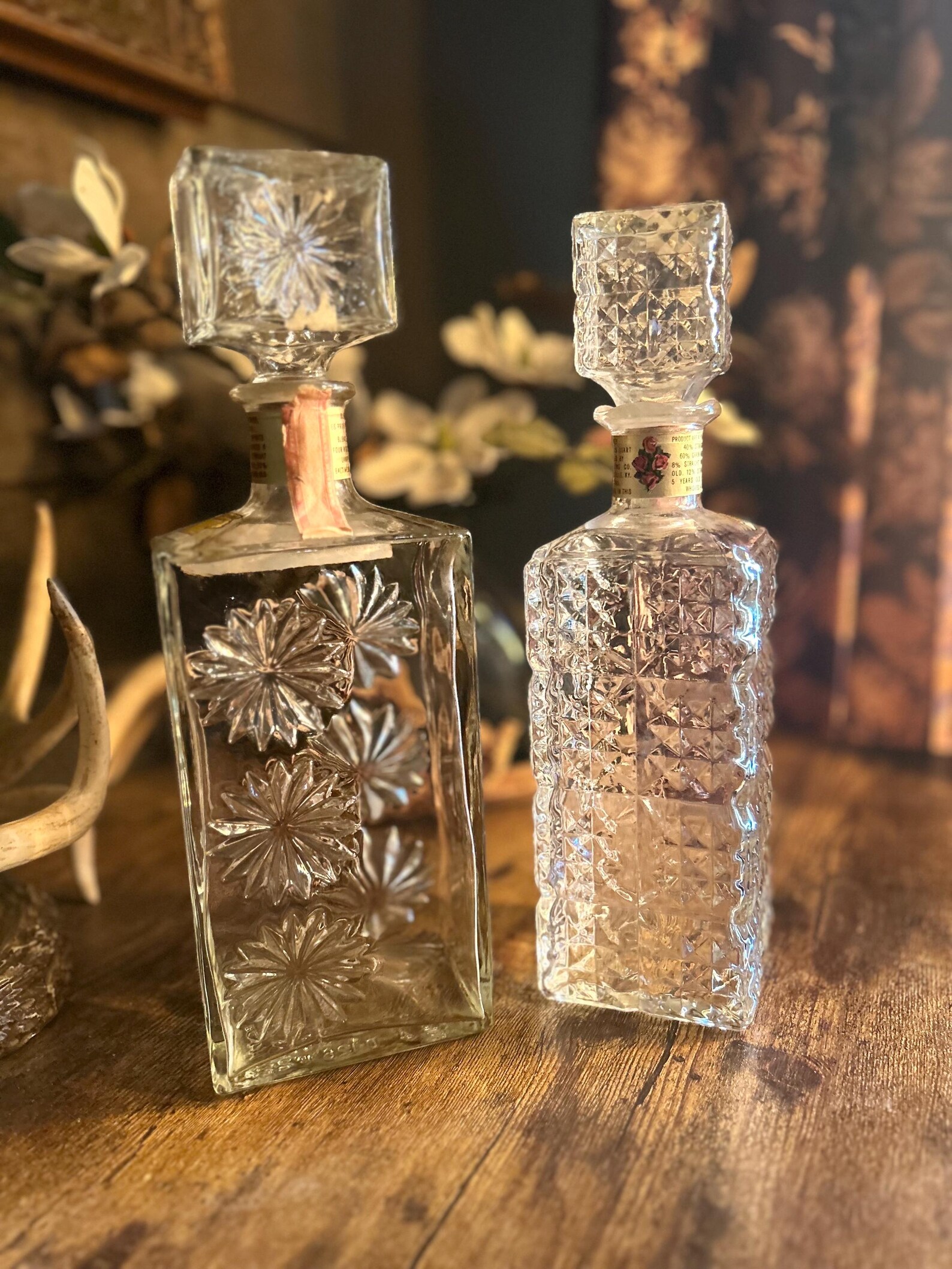 Buyer’s Choice: Vintage Four Roses Bourbon Decanters – 1960s Era With ...