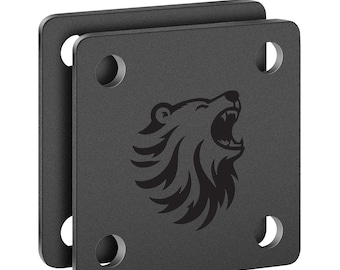 Paquete de 2 Buddy Snipe: Diana de tiro de lacrosse metálica personalizada (dos dianas)