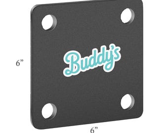 Buddy Snipe - Blanco de tiro de lacrosse metálico personalizado (blanco único)