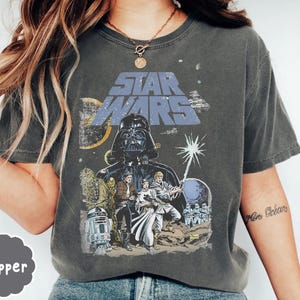 Retro Disney Star Wars Shirts, Star Wars Day Shirt, Disney World Shirt, Disney Family Shirt, Vintage Star Wars Shirt, Unisex Star Wars Shirt