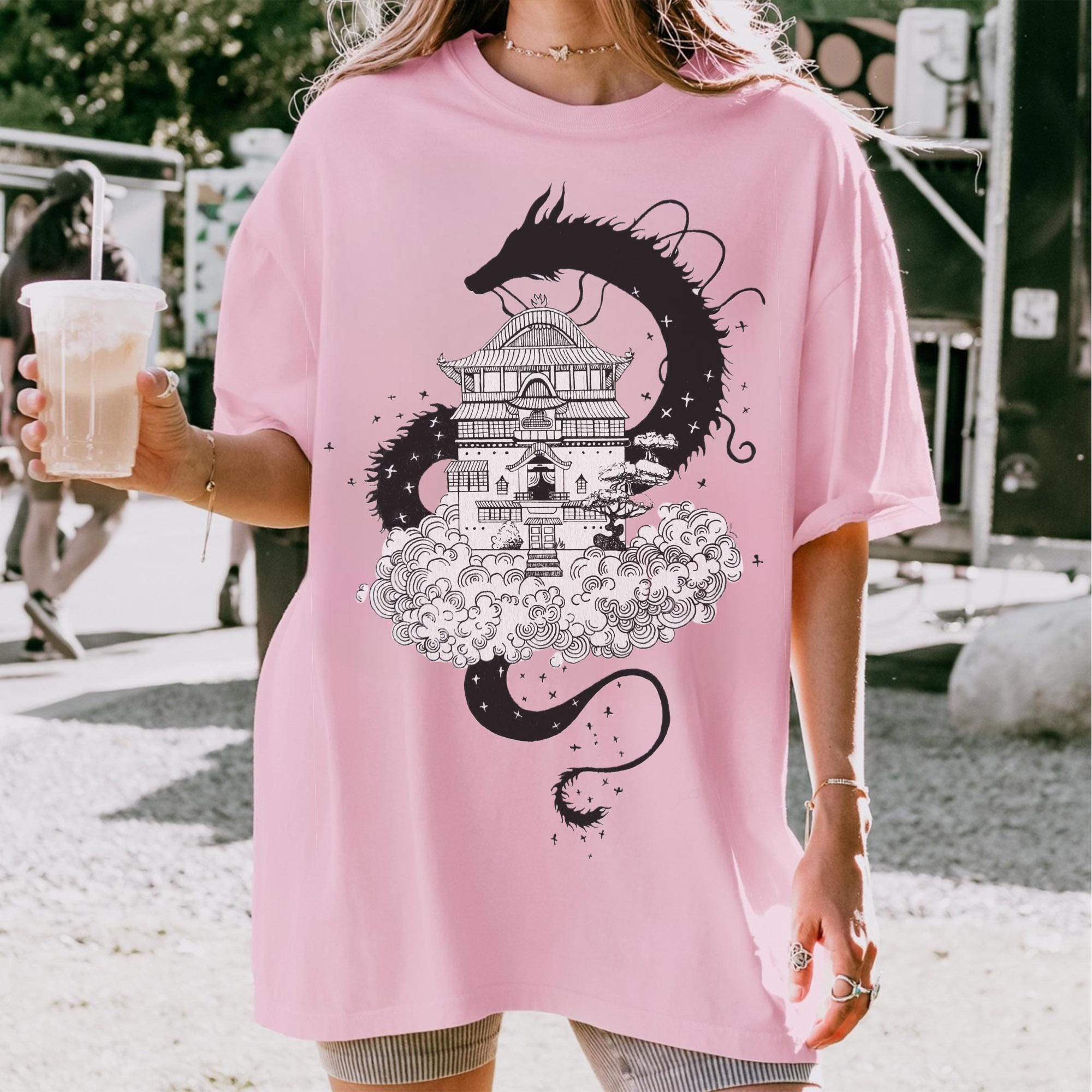 Vintage Spirited Away Haku Shirt, Sweatshirt, Hoodie, Studio Ghibli Shirt, Spirited Away Shirt, Studio Ghibli Gift Shirt, Hayao Miyazaki