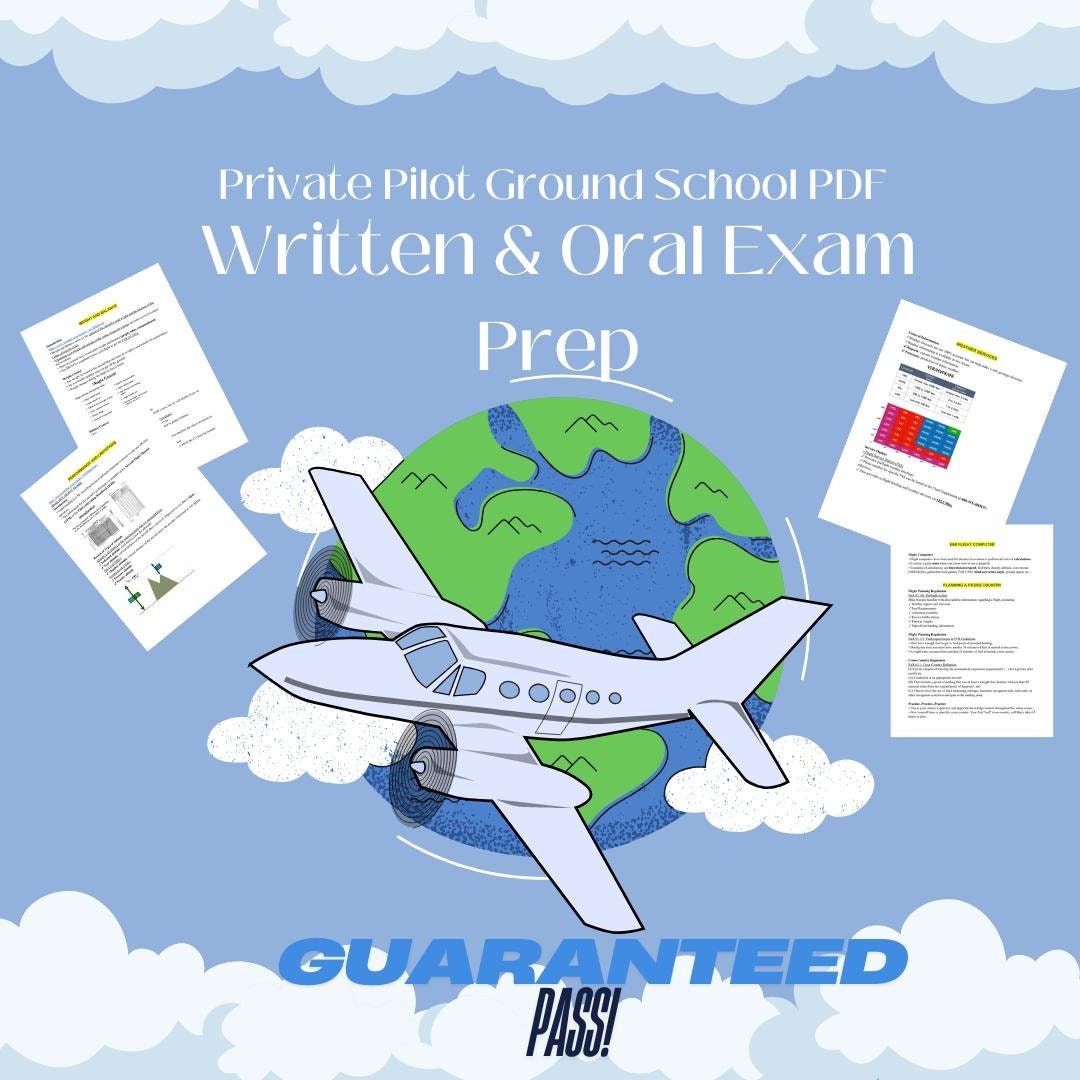 FAA Private Pilot Ground School Review Written & Oral Exam Prep