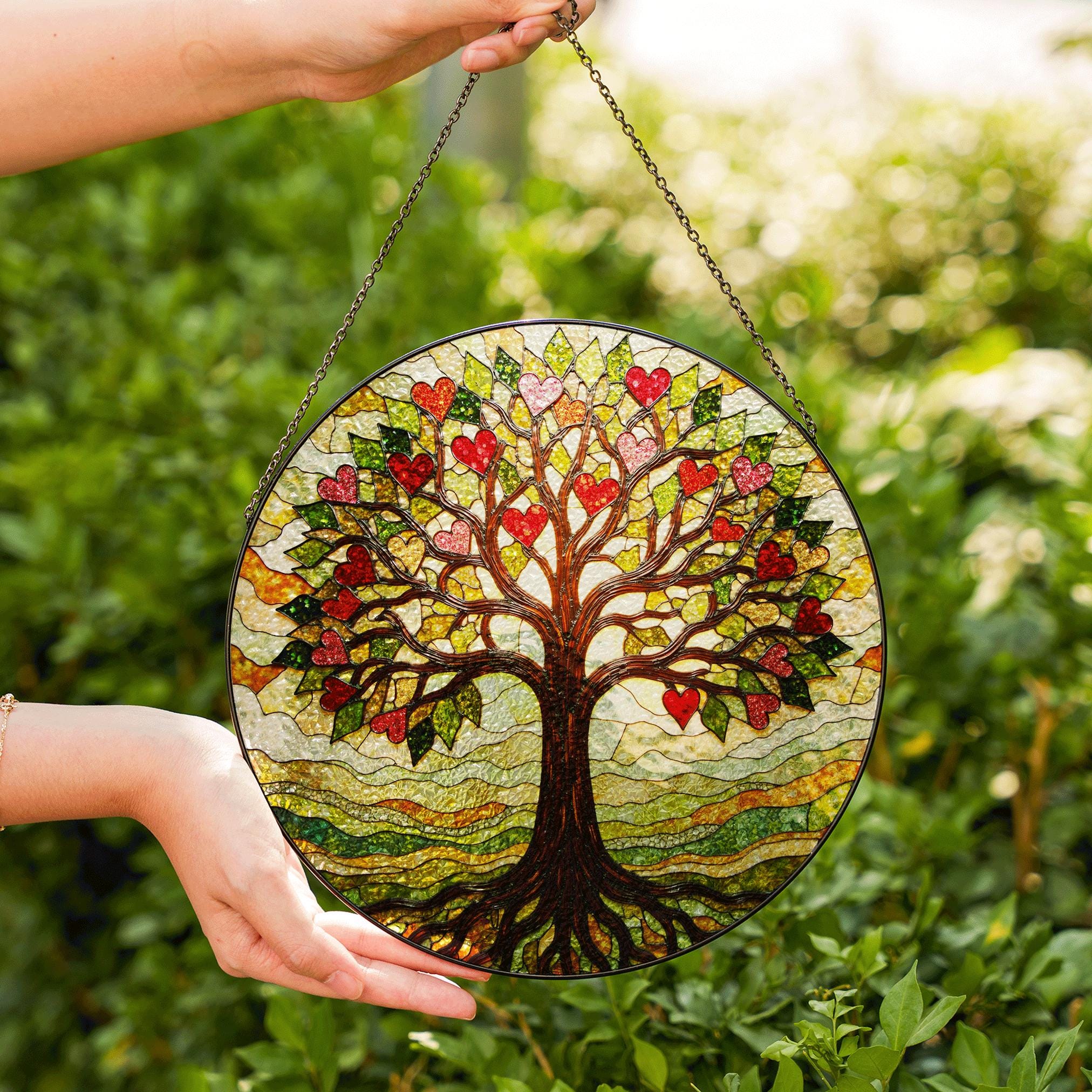 Ronde Raamhanger Raamdecoratie Libelle - 15 cm Ronde Raamhanger Raamdecoratie Libelle - 15 cm