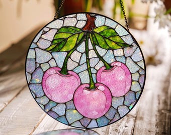 Colorful Rainbow Suncatcher with Crystal Beads Perfect Gift for Friends