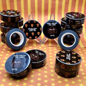 Jackenstein Pumpkins Themed Washi Tape Rolls [IN STOCK]