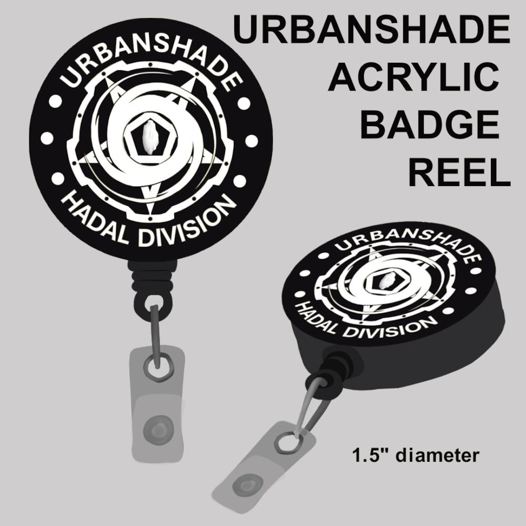 Pressure Urbanshade Employee Acrylic Badge Reel [PRE-ORDER] - Etsy