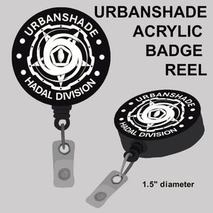 Pressure Urbanshade Employee Acrylic Badge Reel [PRE-ORDER]