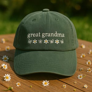 GREAT GRANDMA CRYSTALIZED Cap - Etsy