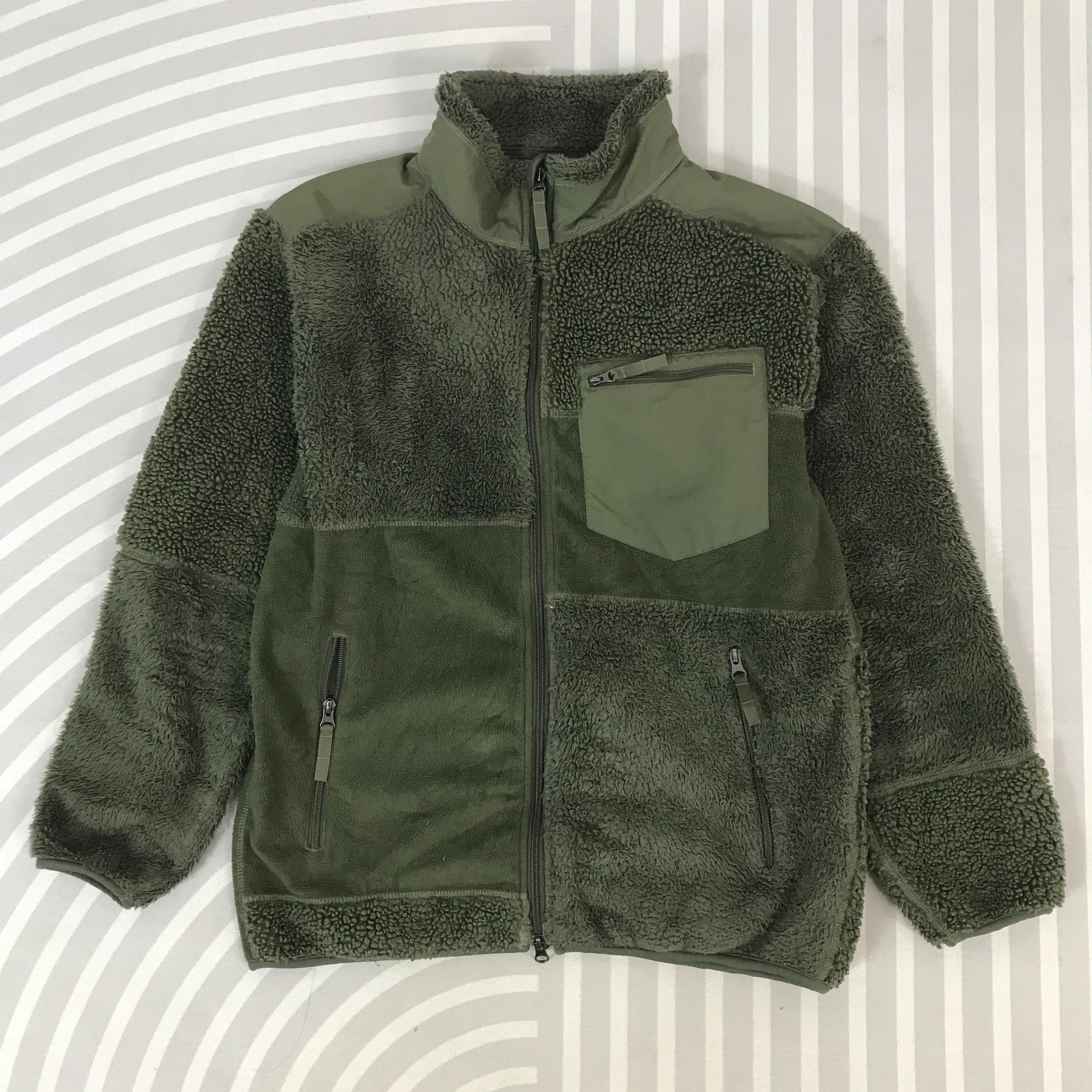 Vintage Engineered Garments Uniqlo Fleece Green Jacket - Etsy